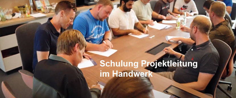 Alfons Kock Seminar Projektleitung im Handwerk
